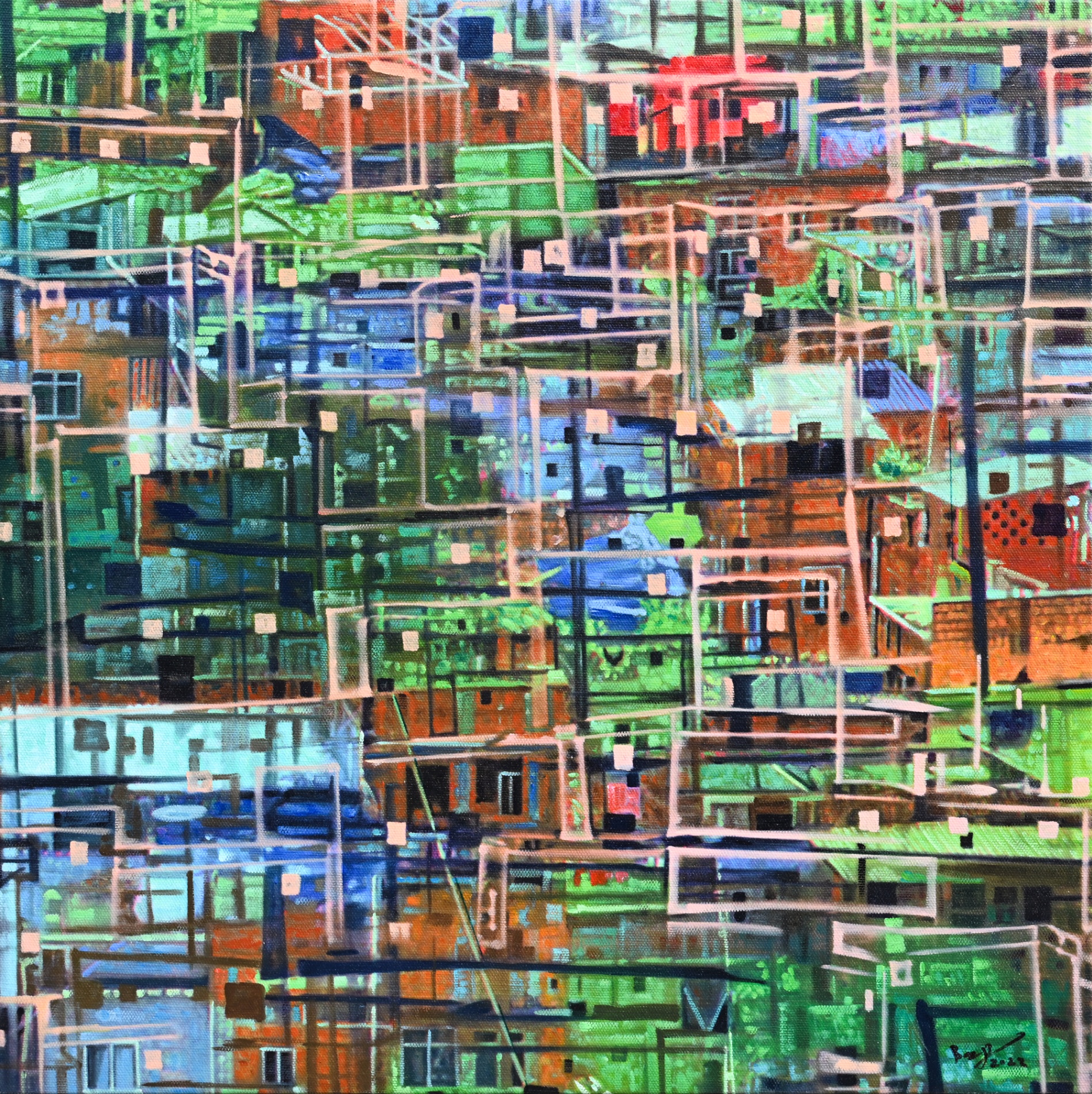 Bashir Makhoul | Biography & Artworks | Zawyeh Gallery, Dubai